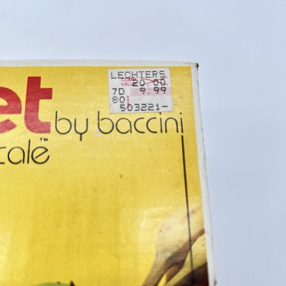 Vintage Baccini Dial-A-Diet Food Scale Kitchen w/Memory Tab & Diet/Normal Scale - Picture 6 of 7